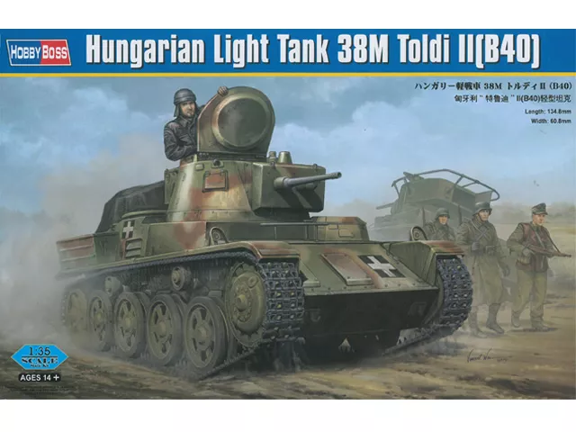 HobbyBoss - Toldi II (B40)  38M Magyar tank